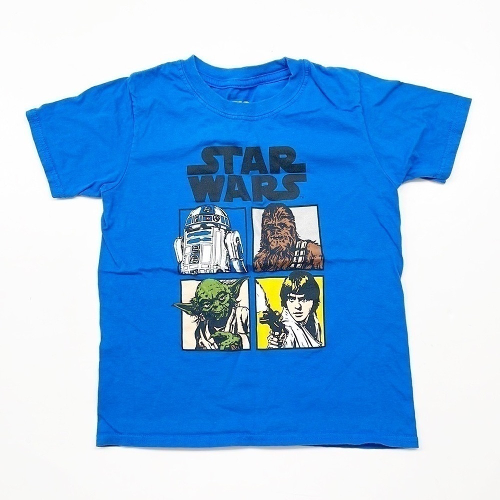 Star Wars little boys short sleeve graphic print t-shirt